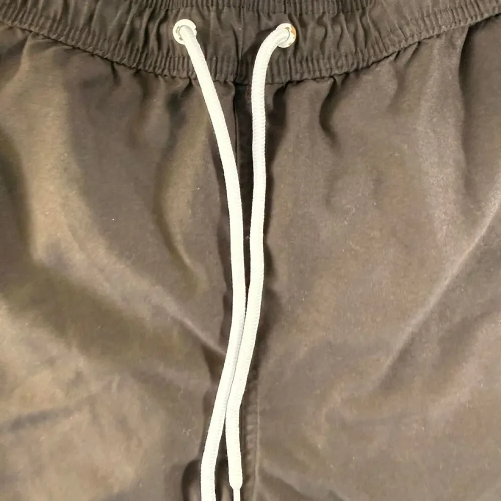 George Men's Black and Grey Swim-briefs-shorts